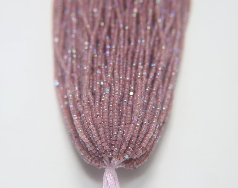 11/0 Charlotte Cut Seed Beads: Patina Opal Neon Aurore Boreale