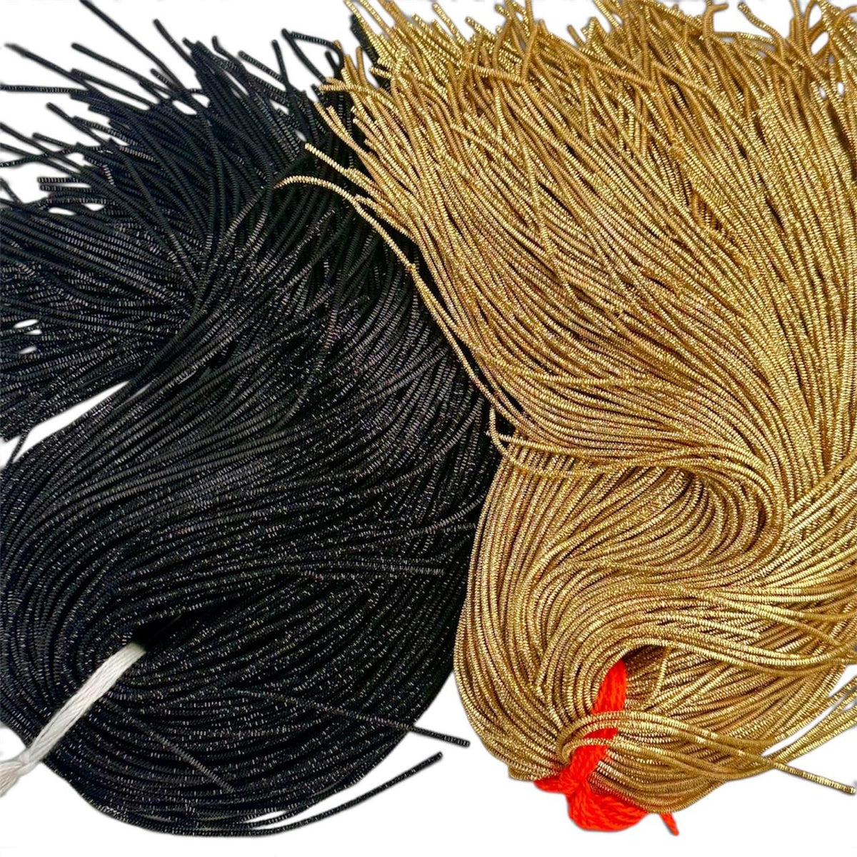 1.5mm Metallic Bullion Wire for Embroidery - Available in 12 Colors (French Wire / Dabka / Nakshi)