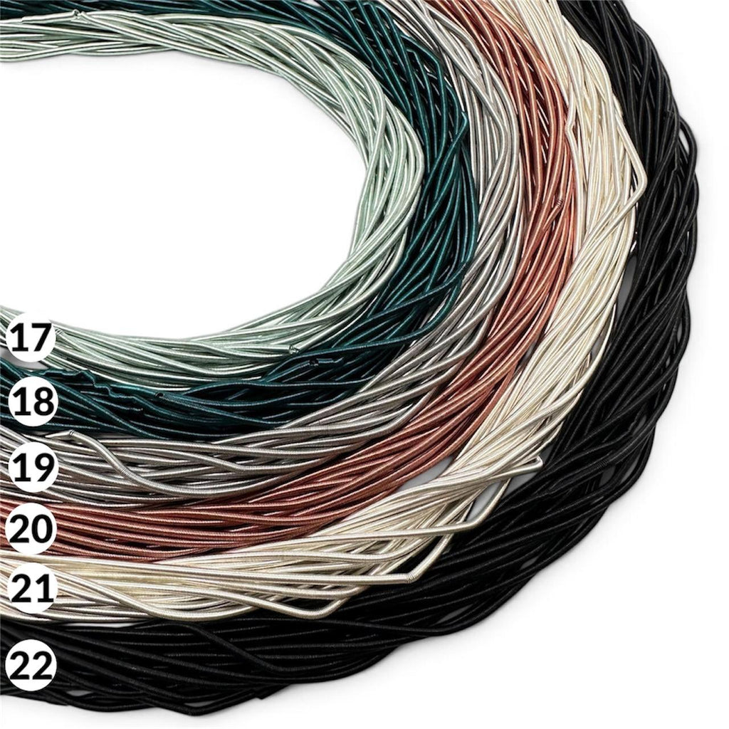 1mm Bullion Wire / Metallic French Wire / French Coil, Rough Purl, Bullion Thread, Nakshi, Purl Wire in Multiple Colors - 100g (45.7m / 50 Yards)