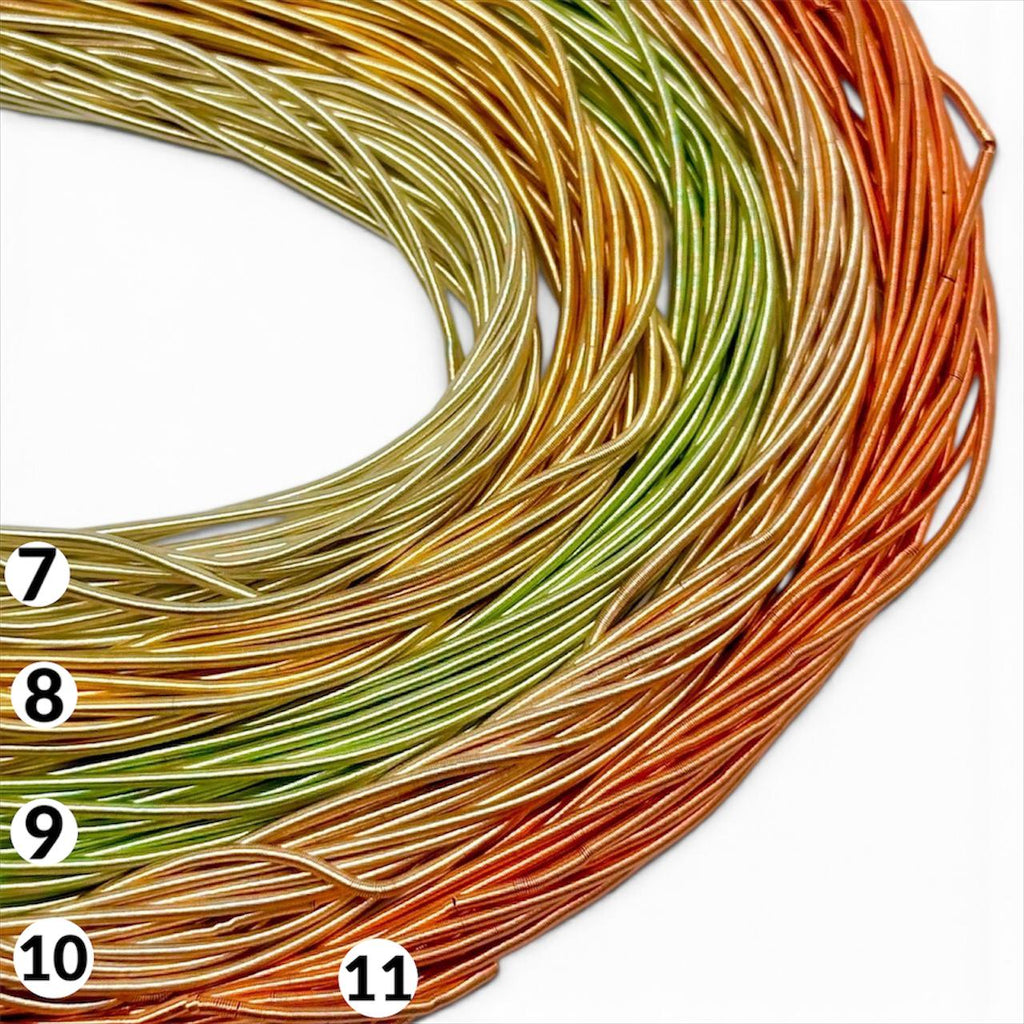 1mm Bullion Wire / Metallic French Wire / French Coil, Rough Purl, Bullion Thread, Nakshi, Purl Wire in Multiple Colors - 100g (45.7m / 50 Yards)