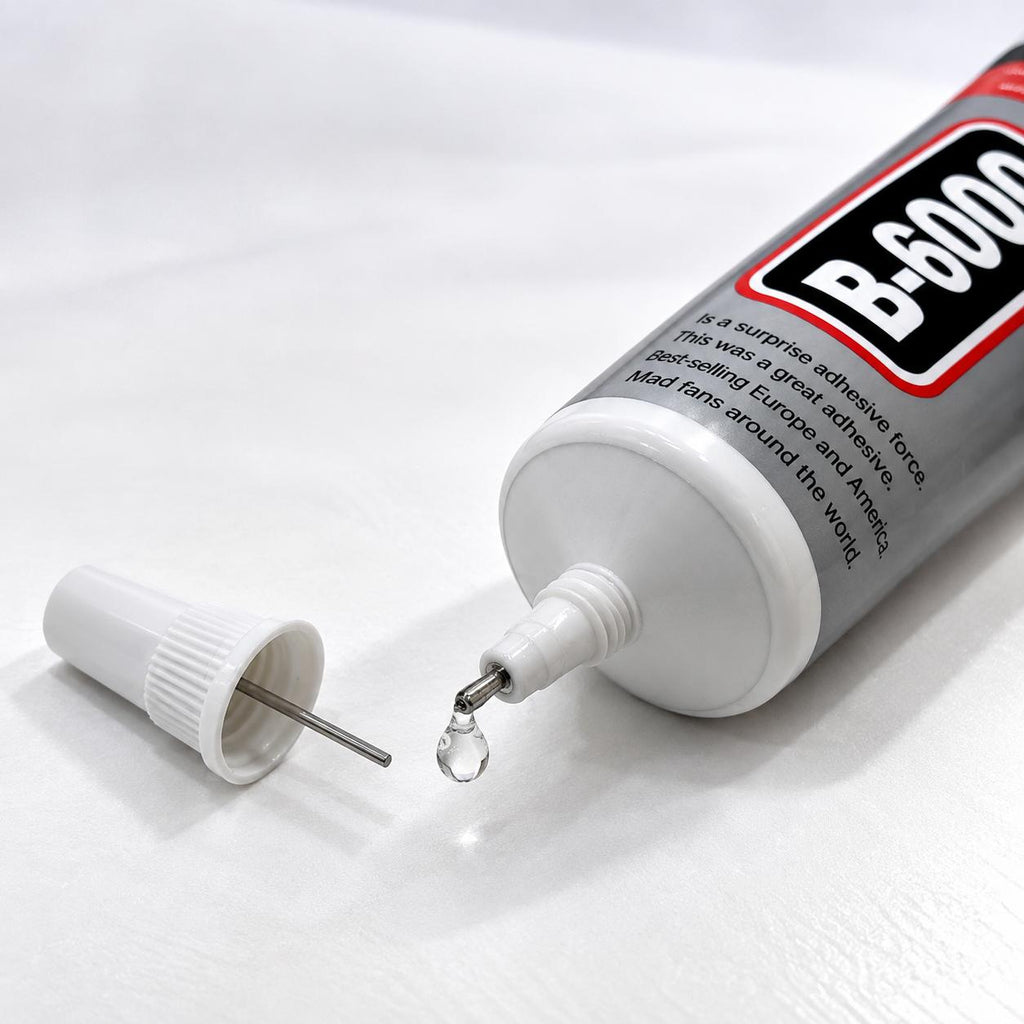 B6000 Jewelry Glue 50ml (1.68 fl oz) - Clear Craft Adhesive with Precision Tip for Rhinestones, Beads, Embroidery, Fabric & DIY Projects